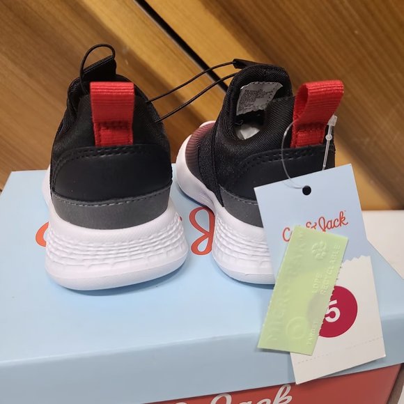 New! Cat & Jack Toddler Pull-On Sneakers Size 5 - Picture 3 of 4